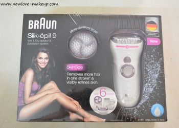 Braun Silk Epil 9 (SE9-961) Skin Spa Epilator Review, Indian Beauty Blog, Epilators in India, Braun India