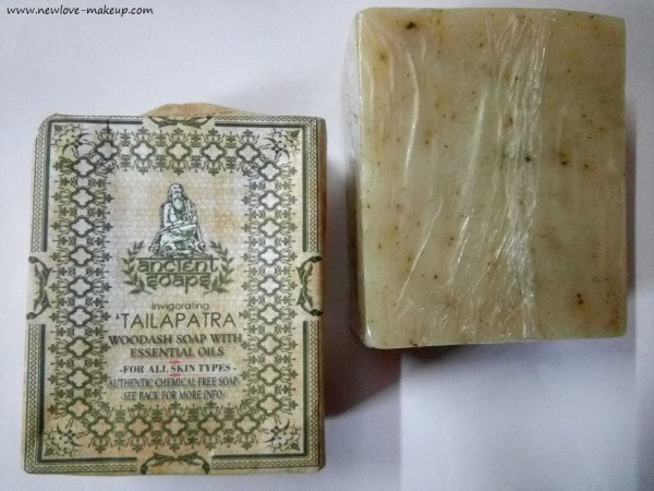 Ancient Ayurveda Invigorating Tailpatra Woodash Soap Review, Indian Beauty Blog, Indian Skincare Blog