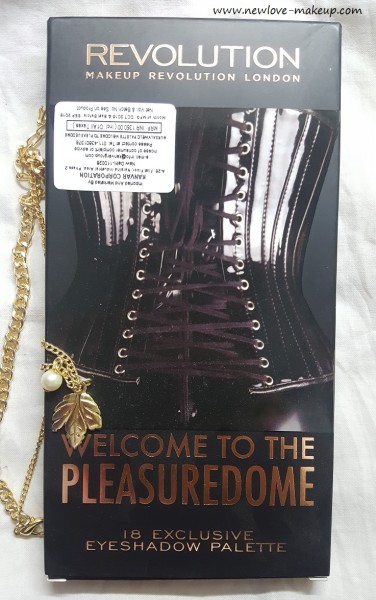 Makeup Revolution Salvation Palette in Welcome to the Pleasuredome Review, Swatches, Indian Makeup Blog, Eyeshadow Palettes India