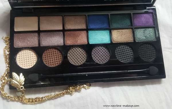 Makeup Revolution Salvation Palette in Welcome to the Pleasuredome Review, Swatches, Indian Makeup Blog, Eyeshadow Palettes India