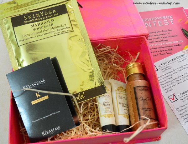 July 2016 My Envy Box Review & Unboxing