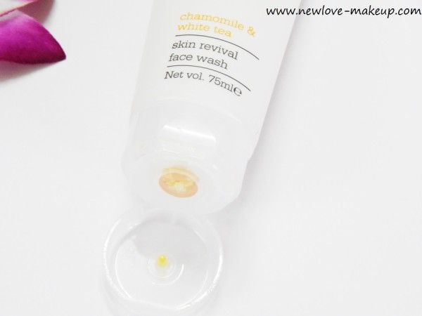 Plum Chamomile & White Tea Skin Revival Face Wash Review, Indian Beauty Blog, Skincare Blog
