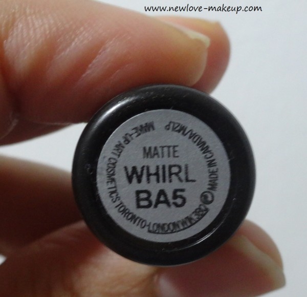 MAC Matte Lipstick Whirl Review, Swatches & Dupe, Indian Makeup and Beauty Blog
