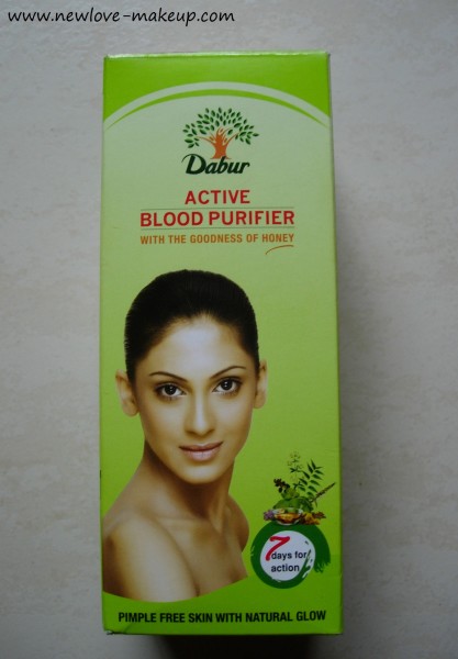 Dabur Active Blood Purifier Review, Indian Beauty Blog