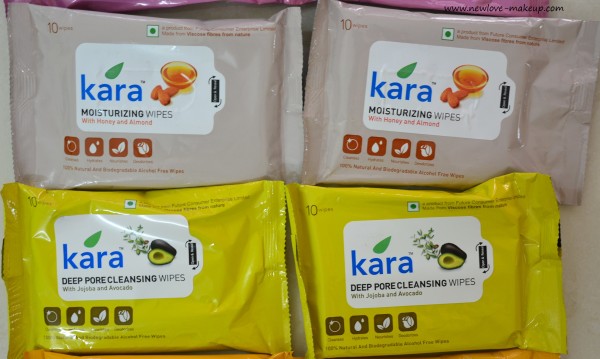 Kara Facial Wipes Review, Indian Beauty Blog, Indian Makeup Blog, Kara Wipes Review