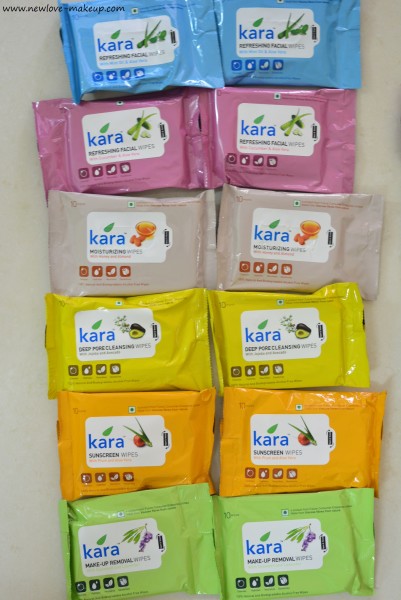 Kara Facial Wipes Review, Indian Beauty Blog, Indian Makeup Blog, Kara Wipes Review