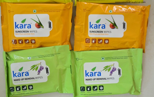 Kara Facial Wipes Review, Indian Beauty Blog, Indian Makeup Blog, Kara Wipes Review