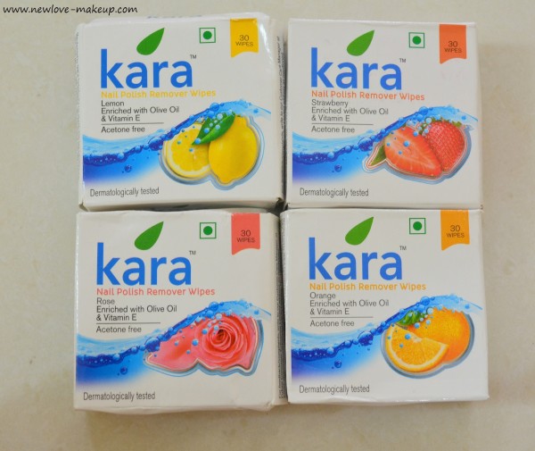Kara Nail Polish Remover Wipes Review, Best Acetone Free Nail Polish Remover Wipes India