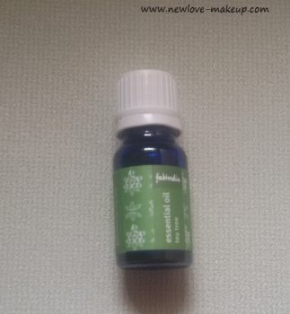 Fabindia Tea Tree Essential Oil Review, Indian Beauty Blog, Indian Skincare Blog