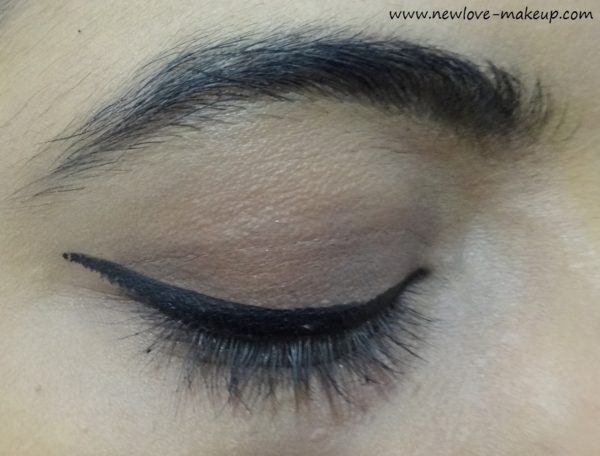 Maybelline Master Precise Liquid Eyeliner Noir Black Review, Swatches, Indian Makeup Blog