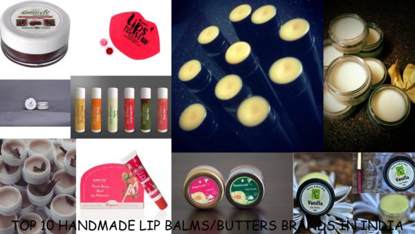 Top 10 Handmade Lip Balms/Lip Butters in India, Price, Buy Online, Indian Beauty Blog