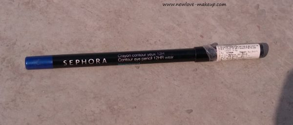 Sephora Contour Eye Pencil 12 Hr. Wear Waterproof My Boyfriend's Jeans Review, Swatches, Indian Makeup Blog