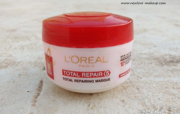 L'Oreal Paris Total Repair 5 Hair Masque Review, Indian Makeup and Beauty Blog
