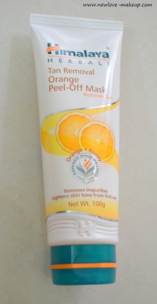 Himalaya Herbals Tan Removal Orange Peel-Off Mask Review