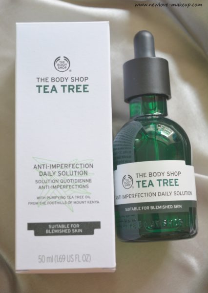 The Body Shop Tea Tree Range 3 in 1, Daily Solution Review