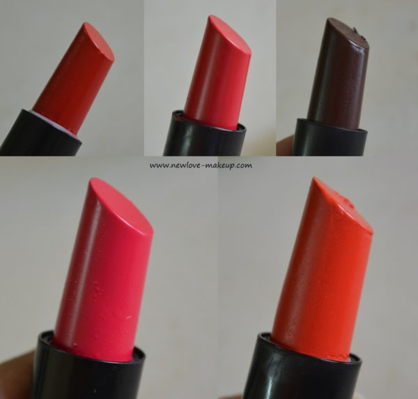 Elle 18 Color Pop Matte Lipsticks Review, Swatches, Indian Makeup Blog