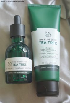 The Body Shop Tea Tree Range 3 in 1, Daily Solution Review