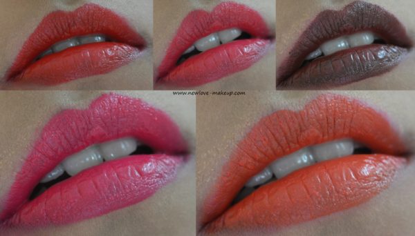 Elle 18 Color Pop Matte Lipsticks Review, Swatches, Indian Makeup Blog