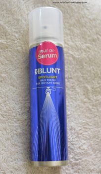 How To Use A Shine Spray Serum, BBLUNT, How to create a half bun/hun/man bun hairstyle