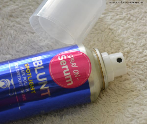 How To Use A Shine Spray Serum, BBLUNT, How to create a half bun/hun/man bun hairstyle