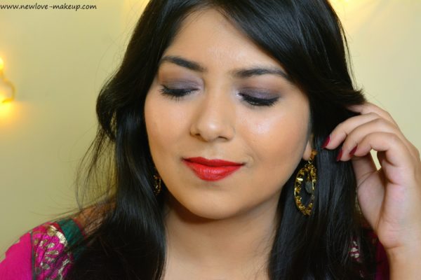 Plum Smokey Eyes for Diwali with L'Oreal Paris Festive Fever, Indian Makeup Blog, Indian Beauty Blog