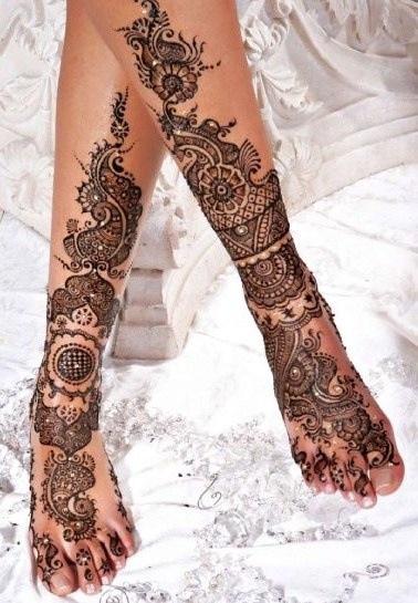 Top 15 Bridal Mehendi Designs for Feet, Indian Bridal Blog