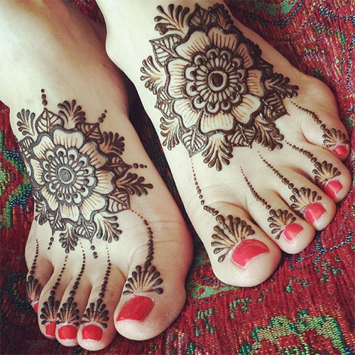 Top 15 Bridal Mehendi Designs for Feet, Indian Bridal Blog