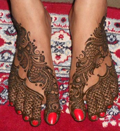 Top 15 Bridal Mehendi Designs for Feet, Indian Bridal Blog