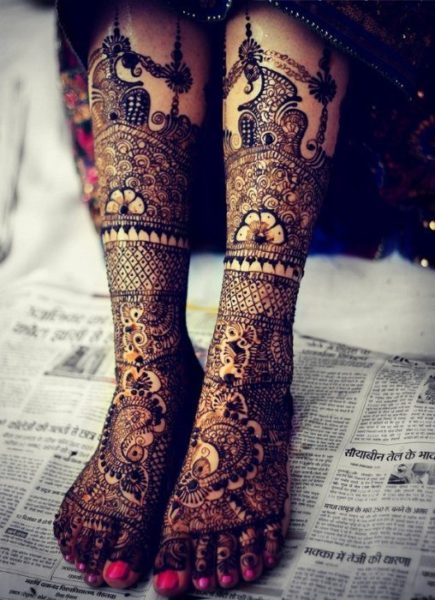 Top 15 Bridal Mehendi Designs for Feet, Indian Bridal Blog