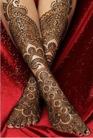 Top 15 Bridal Mehendi Designs for Feet, Indian Bridal Blog