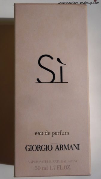 Giorgio Armani Sì EDP Review