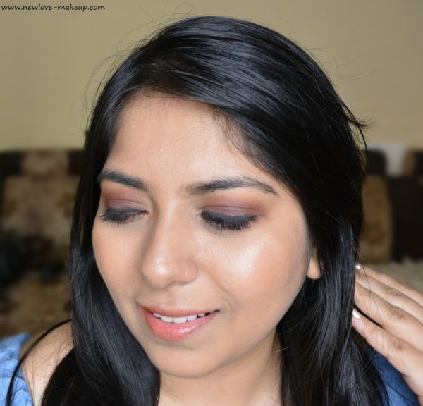 Burgundy/Brown Fall Smokey Eyes Tutorial using Lakme French Rose Palette