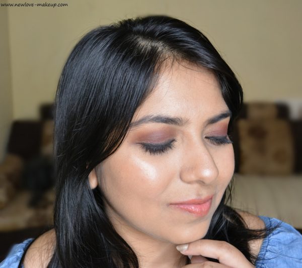 Burgundy/Brown Fall Smokey Eyes Tutorial using Lakme French Rose Palette