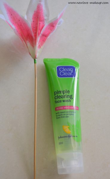 Clean & Clear Pimple Clearing Face Wash Review #BreakUpWithPimples