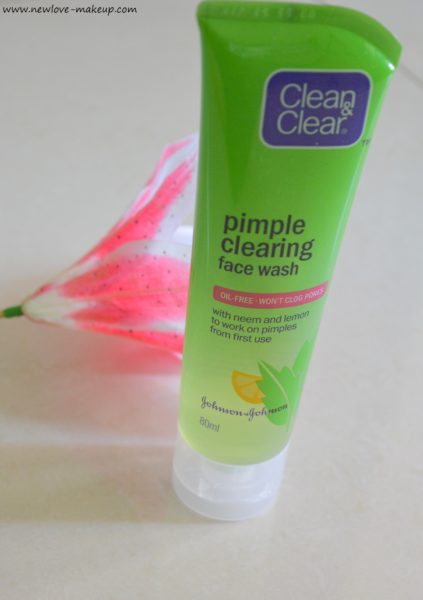 Clean & Clear Pimple Clearing Face Wash Review #BreakUpWithPimples