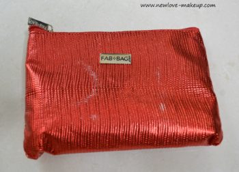 November 2016 Fab Bag Review & Unboxing