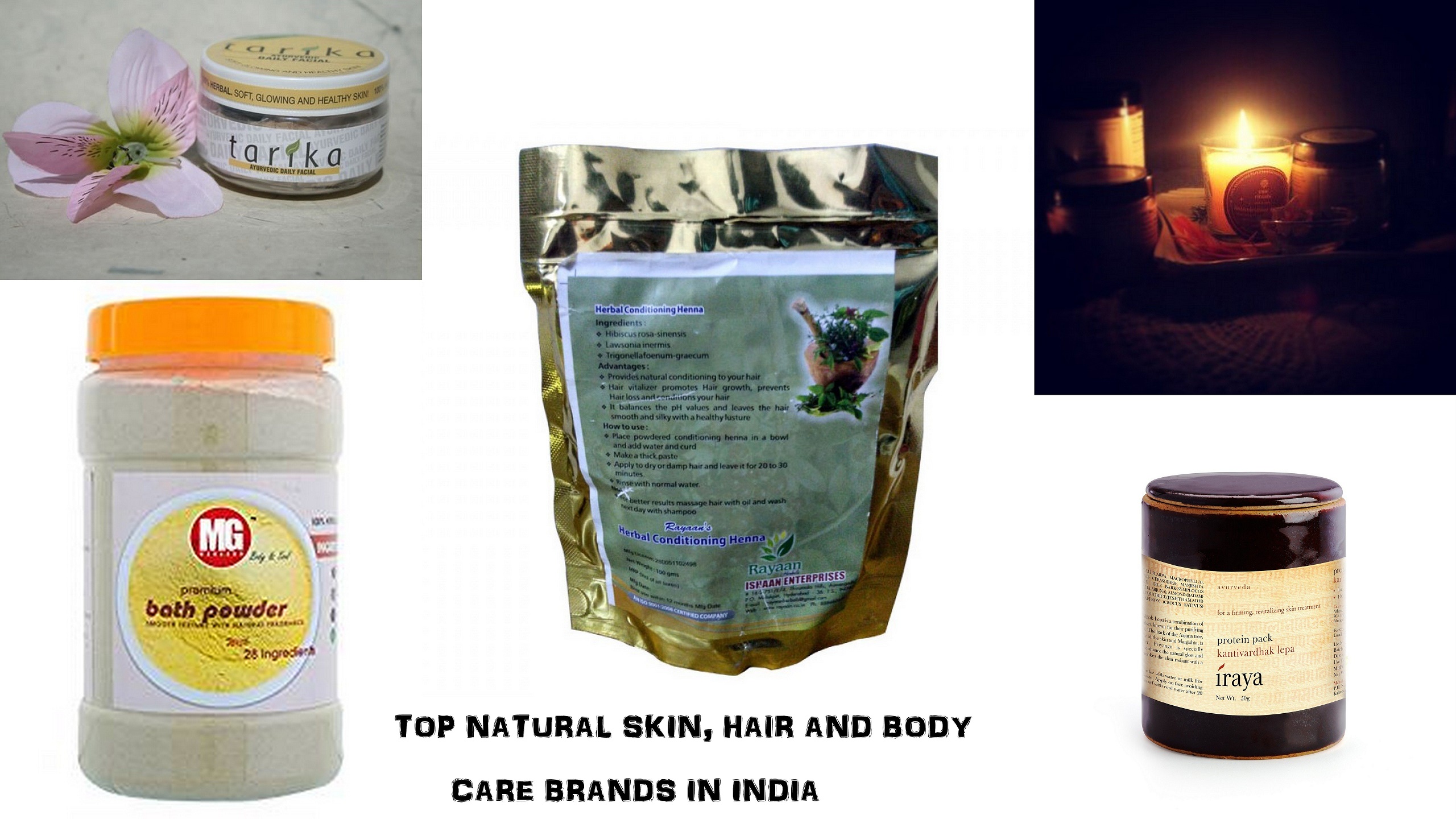 Top Natural Skin, Hair and Body Care Brands in India