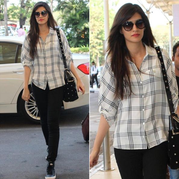 Best Off-Screen Looks of Kriti Sanon, Indian Fashion Blog, Bollywood Fashion
