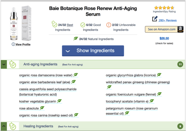 IngredientSpy.com: Check and Analayze the Ingredients before Buying