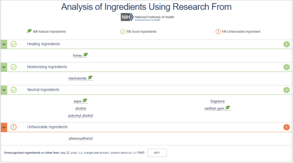 IngredientSpy.com: Check and Analayze the Ingredients before Buying