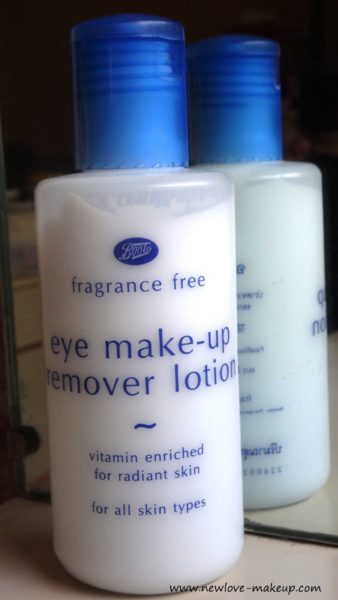 BOOTS Fragrance Free Eye Make-Up Remover Lotion Review