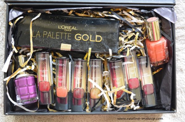 L'Oreal Paris #BoldInGold Collection Review, Swatches, Indian Makeup Blog