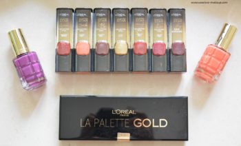 L'Oreal Paris #BoldInGold Collection Review, Swatches, Indian Makeup Blog