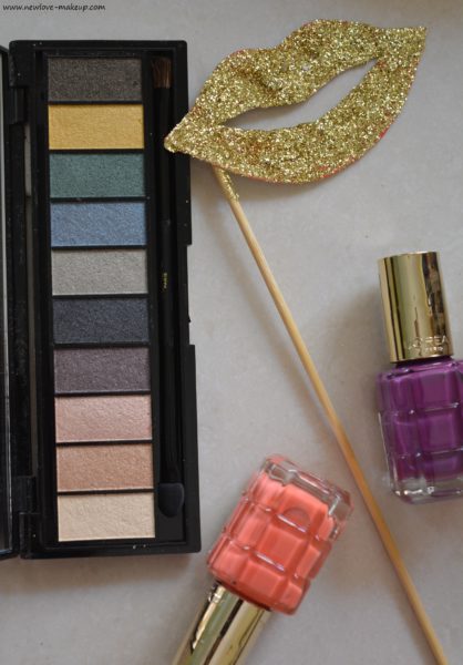 L'Oreal Paris Color Riche La Palette Gold Review, Swatches, Indian Makeup Blog