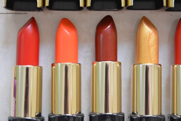 L'Oreal Paris Color Riche Gold Obsession Lipsticks Review, Swatches, Indian Makeup Blog