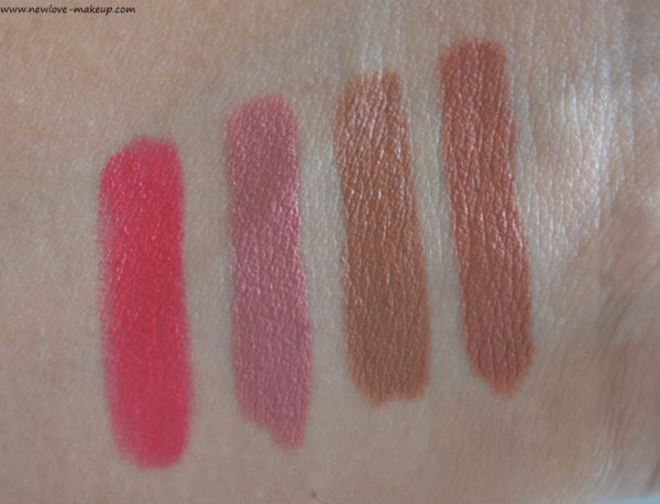 Faces Ultime Pro Second Skin Foundation, Pressed Powder & New Matte Lip Crayons Review, Swatches