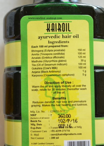 Kairali Ayurvedic Products Review