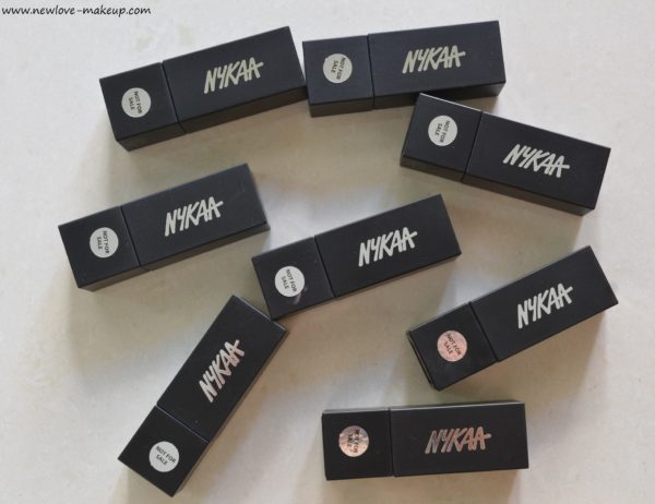 All Nykaa So Matte Nudes Collection Lipsticks Review, Swatches
