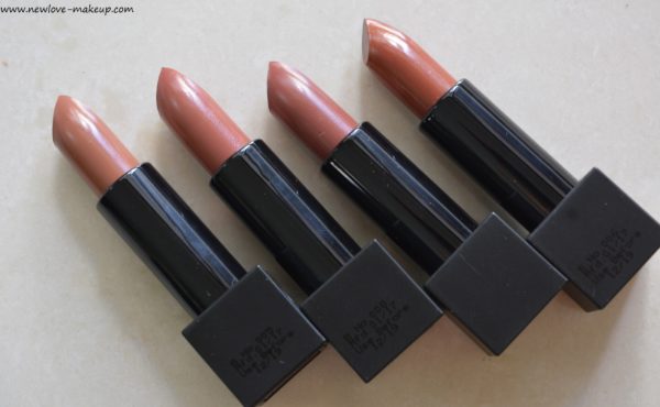 All Nykaa So Matte Nudes Collection Lipsticks Review, Swatches