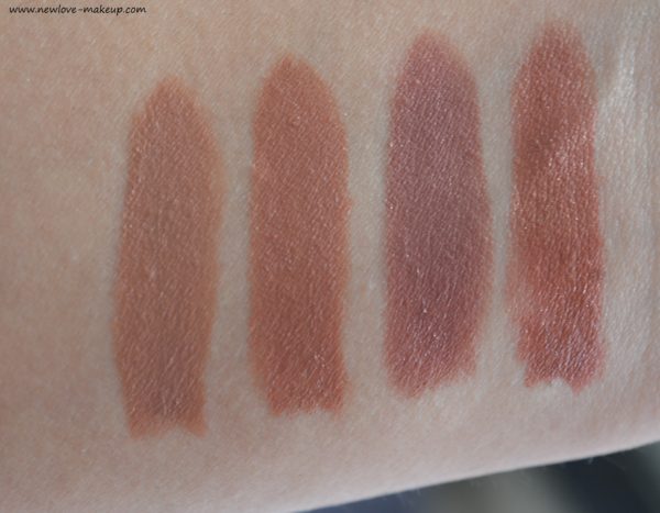 All Nykaa So Matte Nudes Collection Lipsticks Review, Swatches